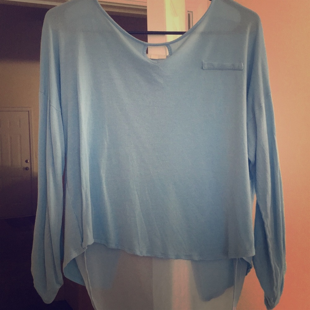 Blue long sleeve